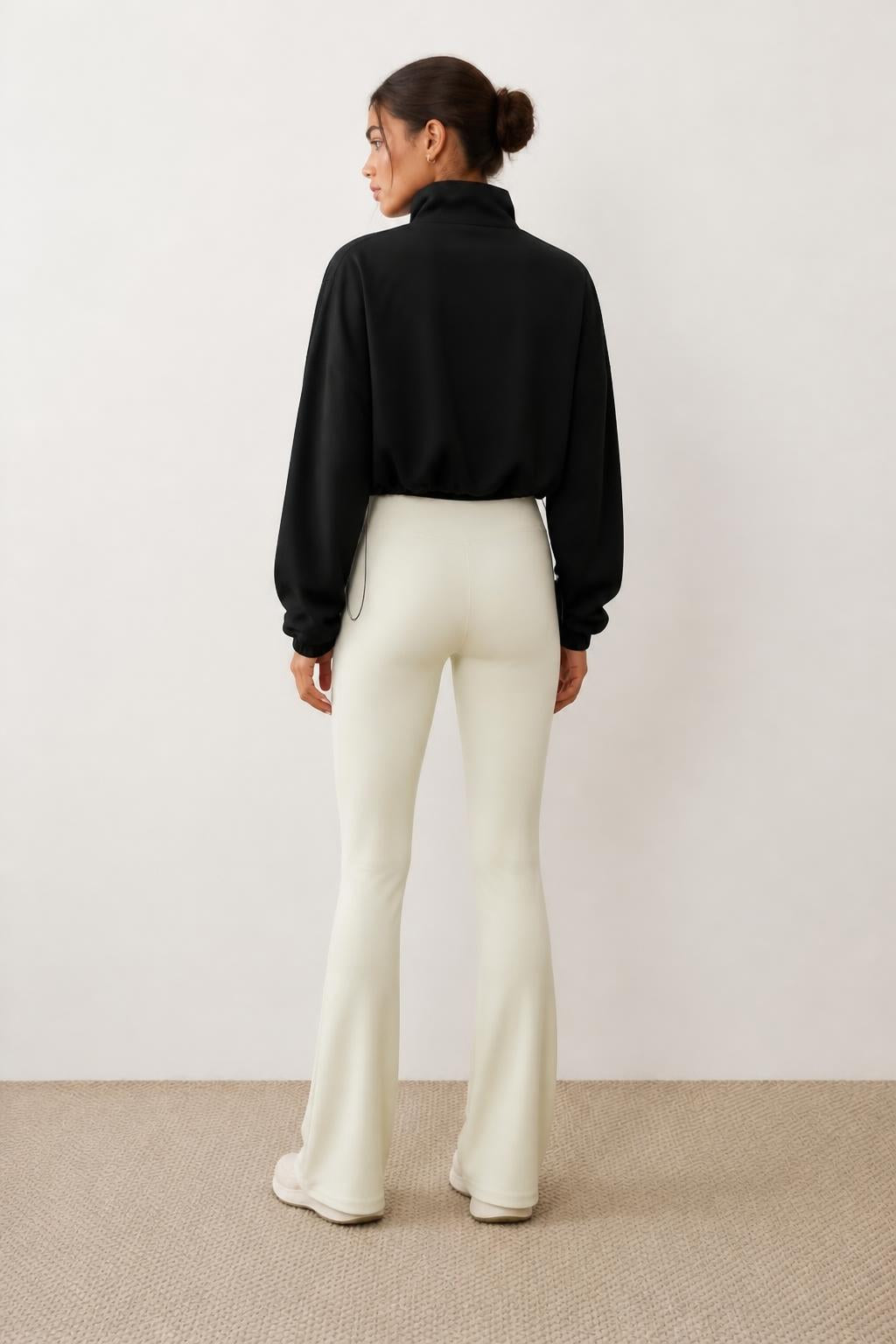 Olivia | Zip Jacket, Casual Style for Women - back view