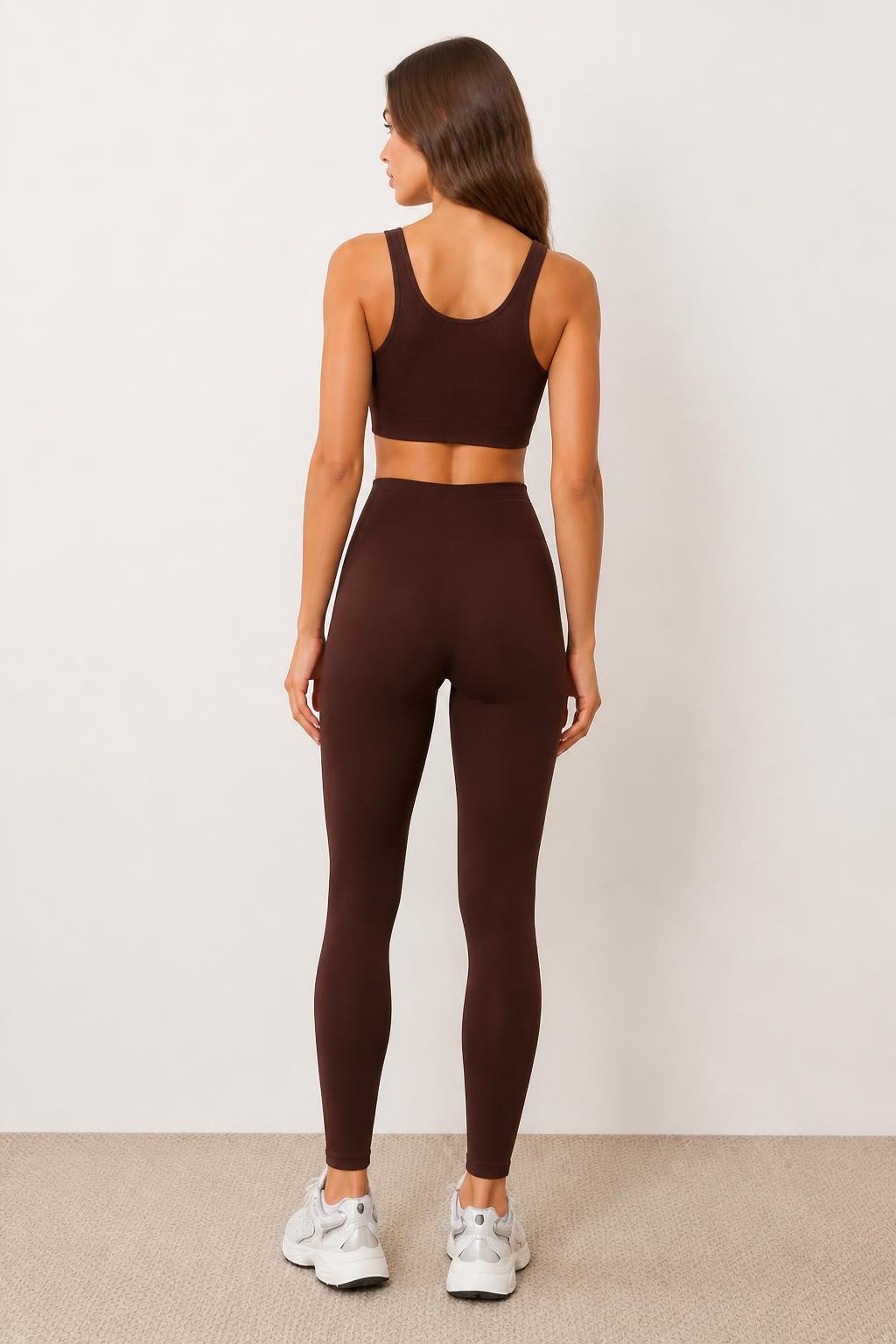 Olivia | High Waisted Leggings, Melt-Soft Women's Fit - back view