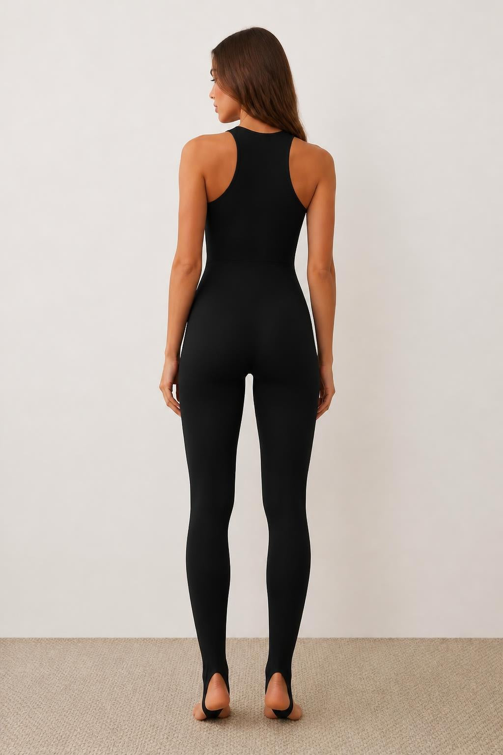 Isabella | Leggings for Women, High-Waist Stretch Fitted - back view