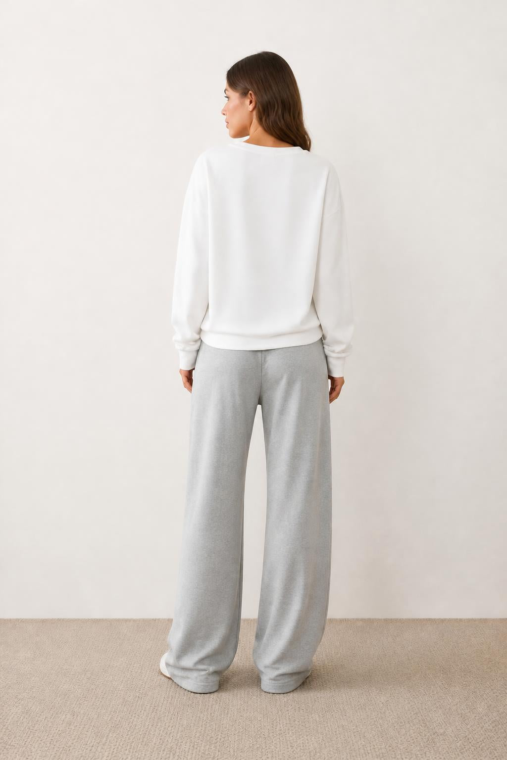 Charlotte | Women Slacks, Casual Pants for Autumn and Winter - back view