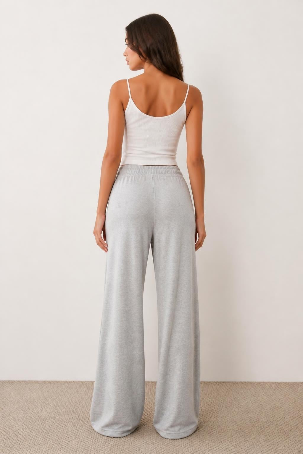 Sophia | Workout Pants for Women, Casual Long Training Pants - back view