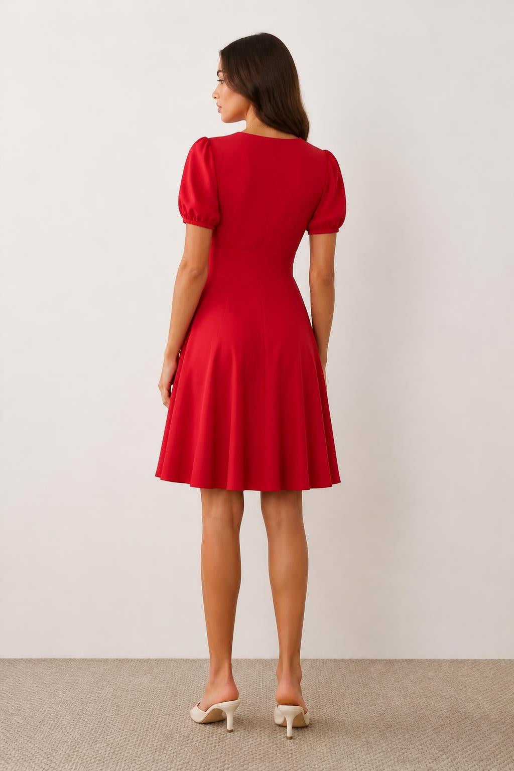 Olivia | Womens Dresses, Fashion Dress - back view