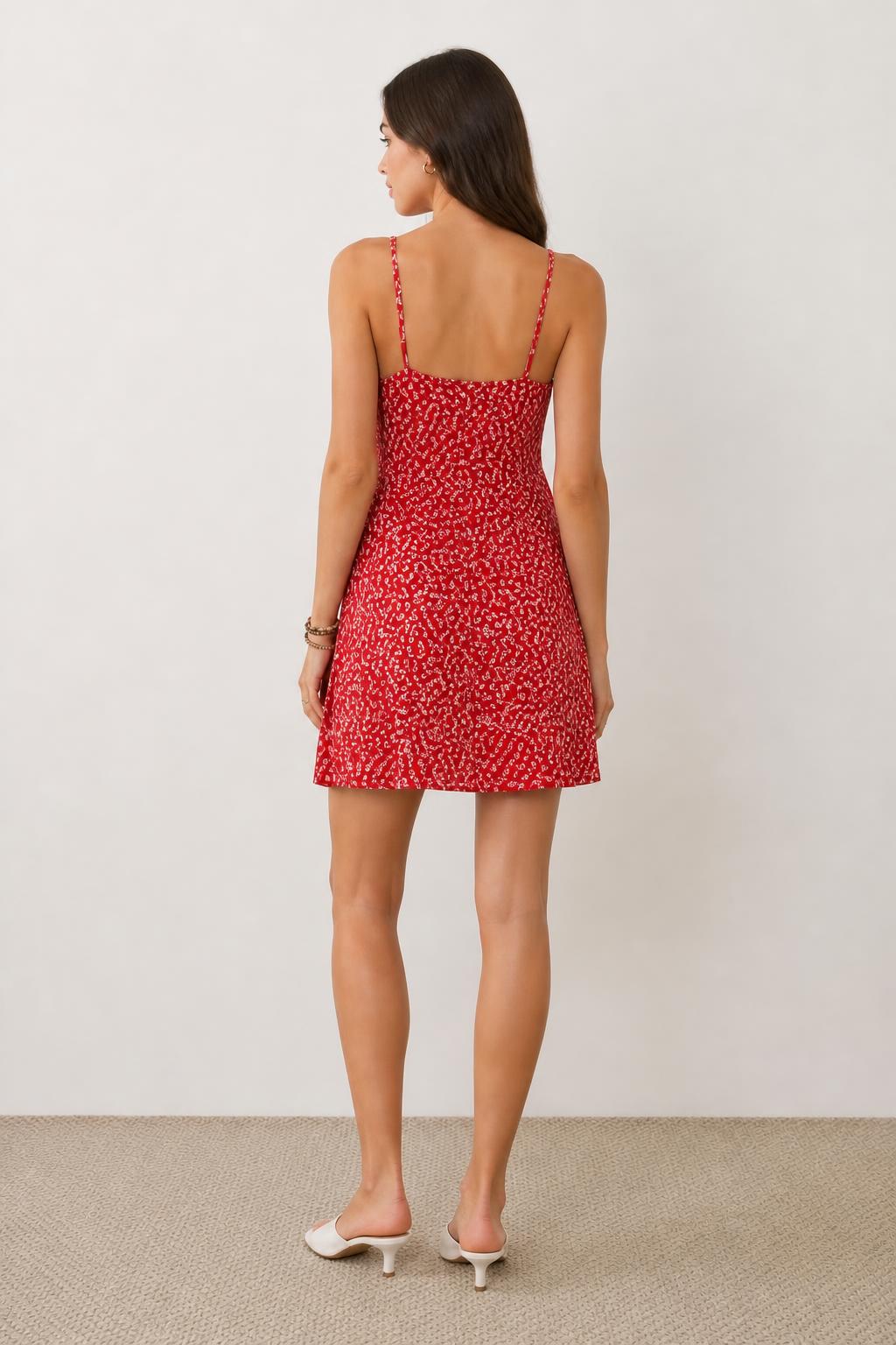 Mia | Summer Dresses, Women's Dress - back view