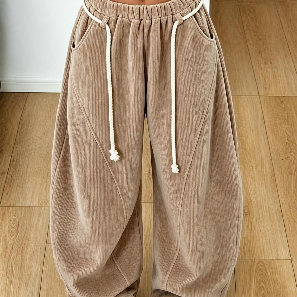 Women's Street-Style Low-Waist Drawstring Harem Pants