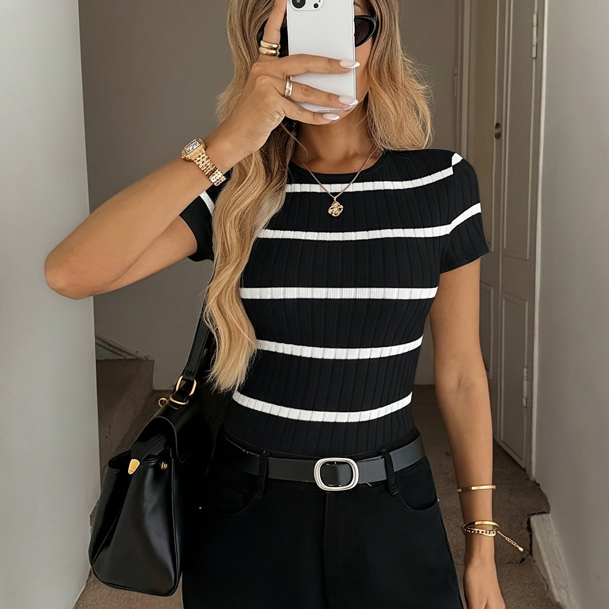 Women's Round-Neck T-Shirt, Relaxed Fit