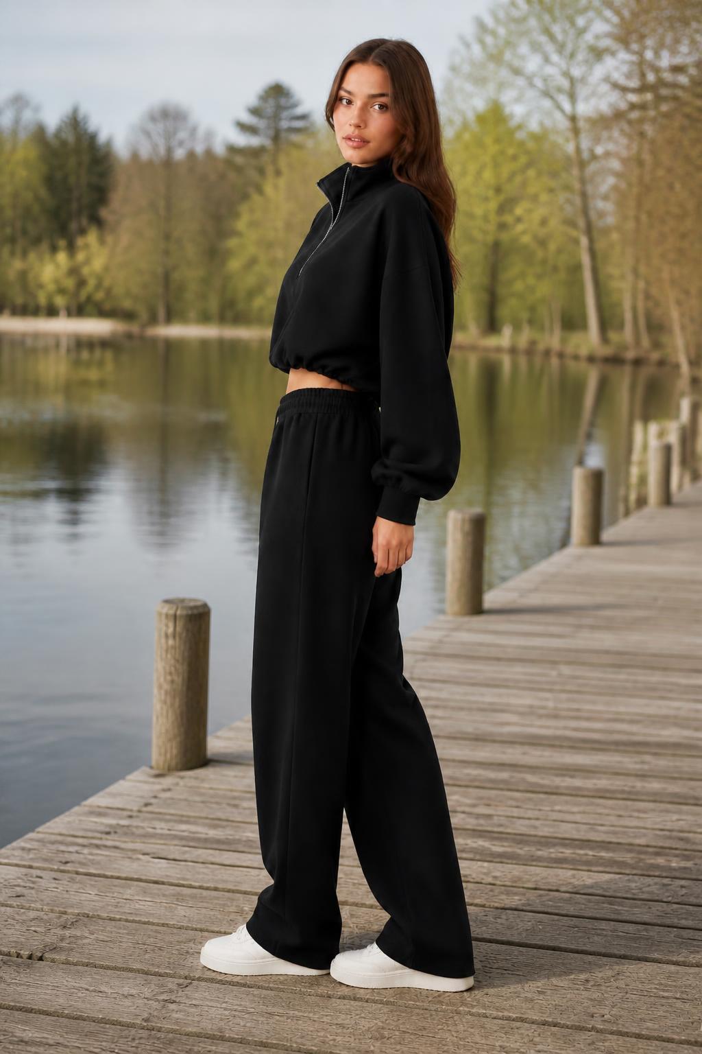 Amelia | Womens Sporty Jacket, Casual Sweatshirt Style