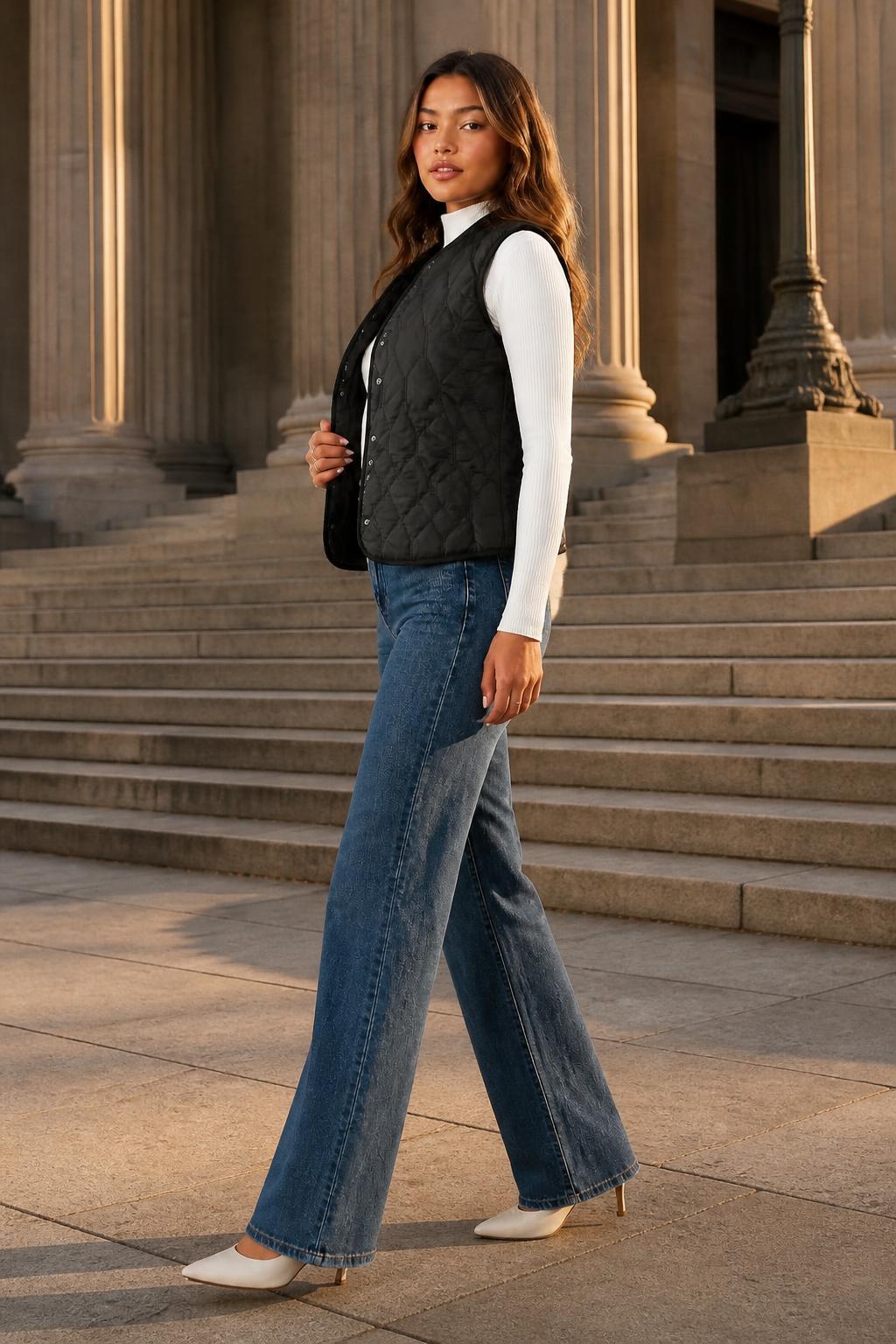 Eliana | Women's Vest, Thermo-Lined for Winter