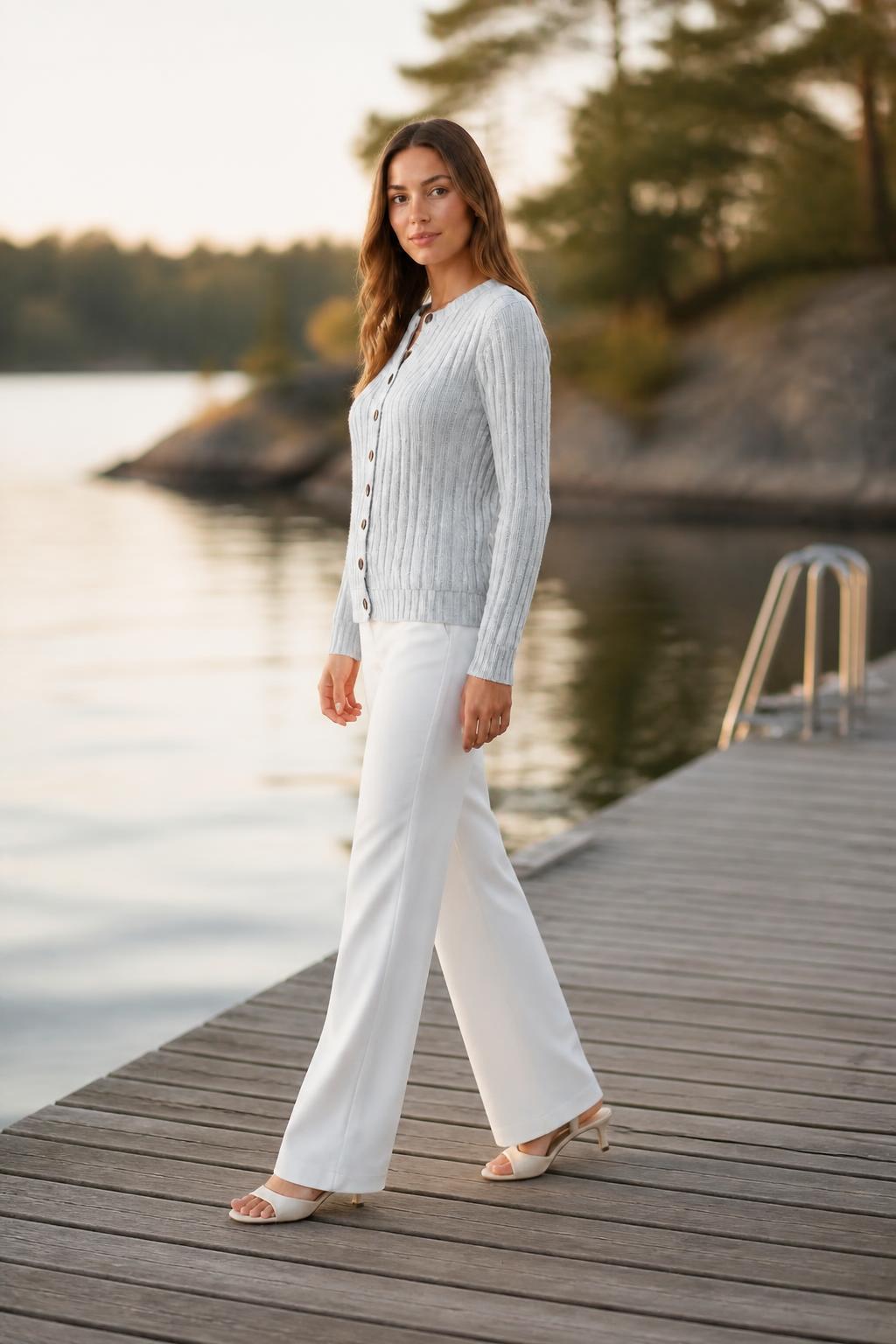 Olivia | Casual Jackets for Women, Relaxed Ribbed Style