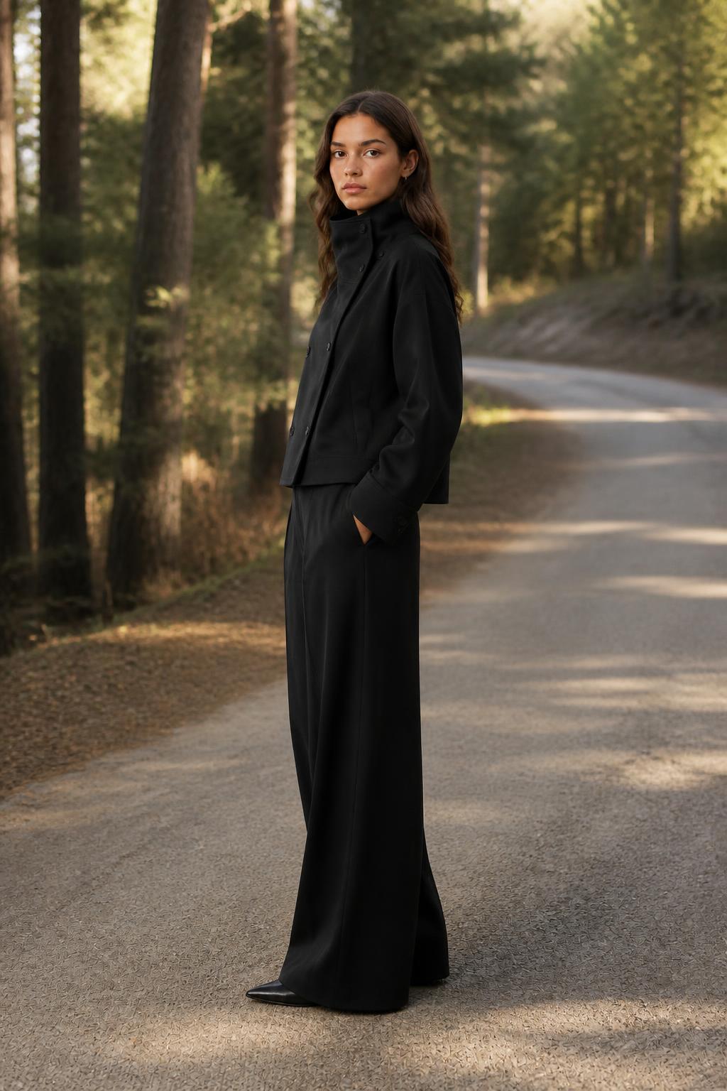Olivia | Double Breasted Jacket, Casual Long Sleeve for Spring