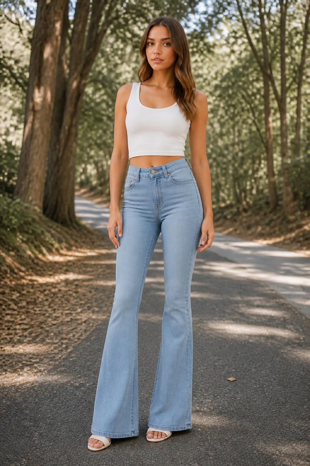 Evelyn | Flare Jeans Women, Versatile Stretch Fit