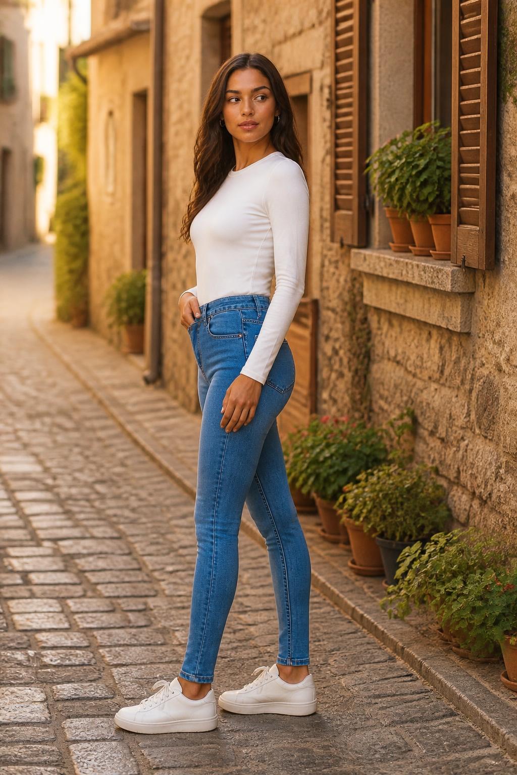 Emma | Jeans Ladies, Women's Long Denim Style