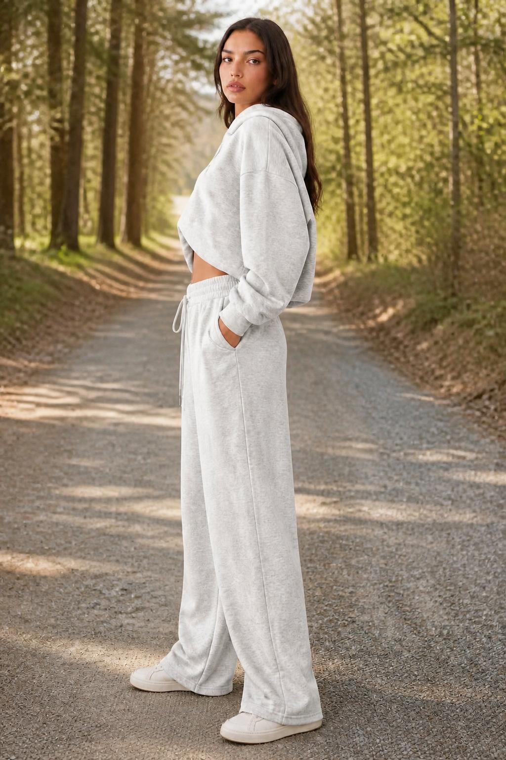 Isabella | Ladies Tracksuits, Sporty Relaxed Hoodie and Joggers Set