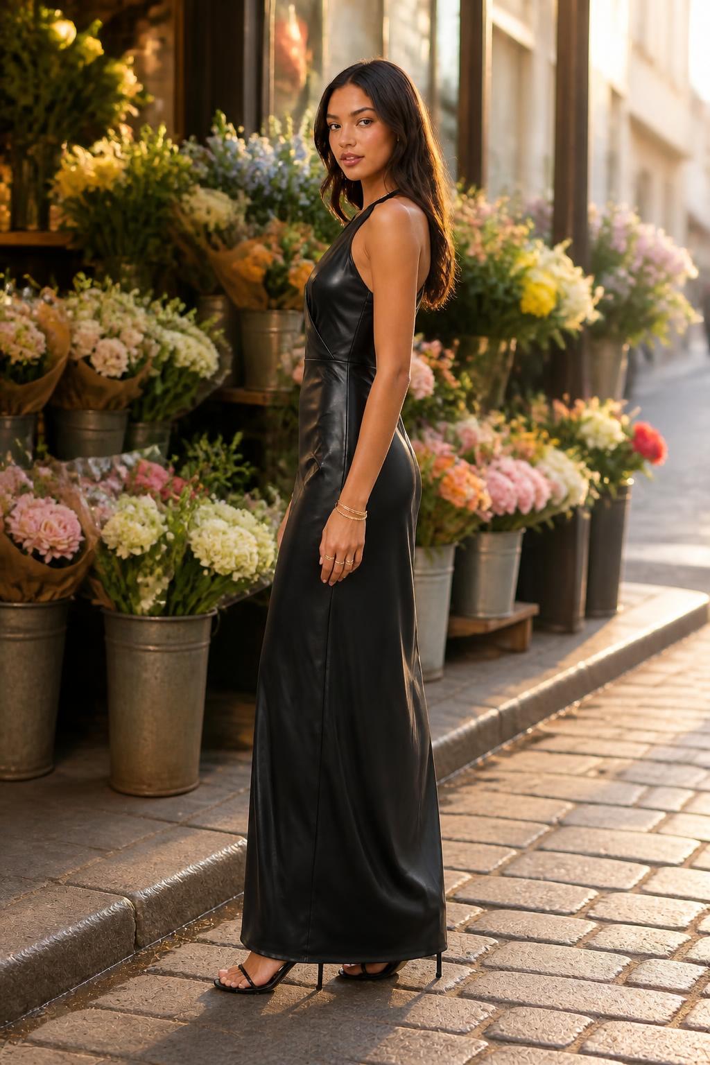 Amelia | Pinafore Dress, Elegant Sleeveless Style